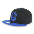GOLDEN STATE WARRIORS basic 59fifty cap -black/blue product image 1, provided for visual reference and product detail review