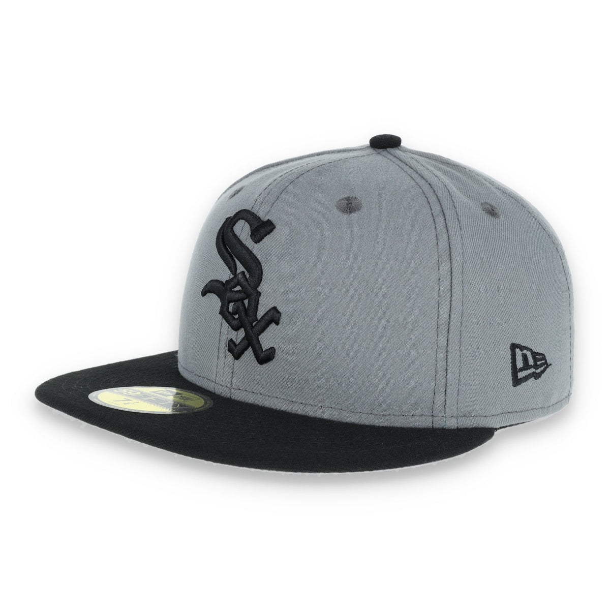 CHICAGO WHITE SOX NEW ERA 59FIFTY FITTED MLB League Basic-GREY/BLACK product image 1, provided for visual reference and