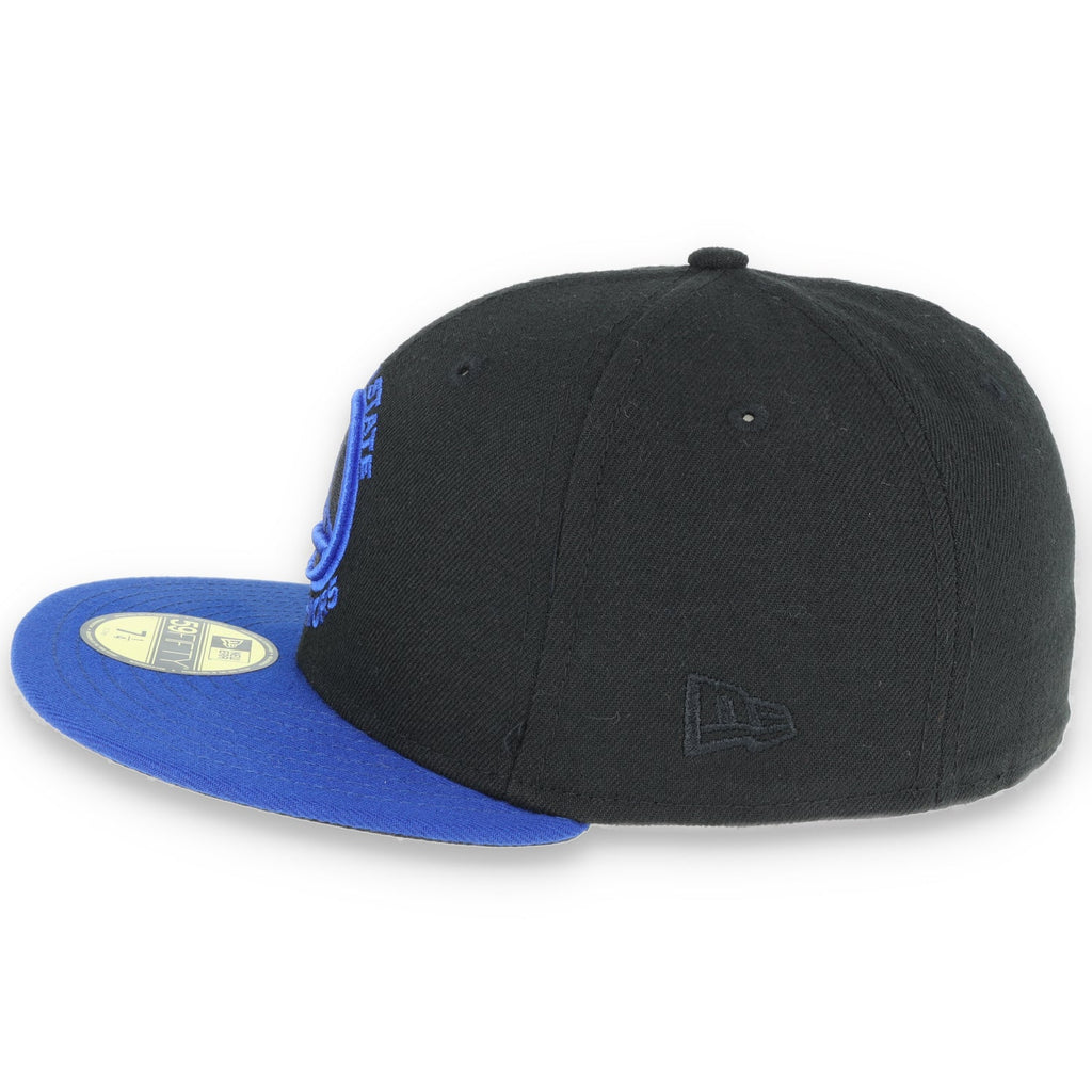 GOLDEN STATE WARRIORS basic 59fifty cap -black/blue product image 6, provided for visual reference and product detail review