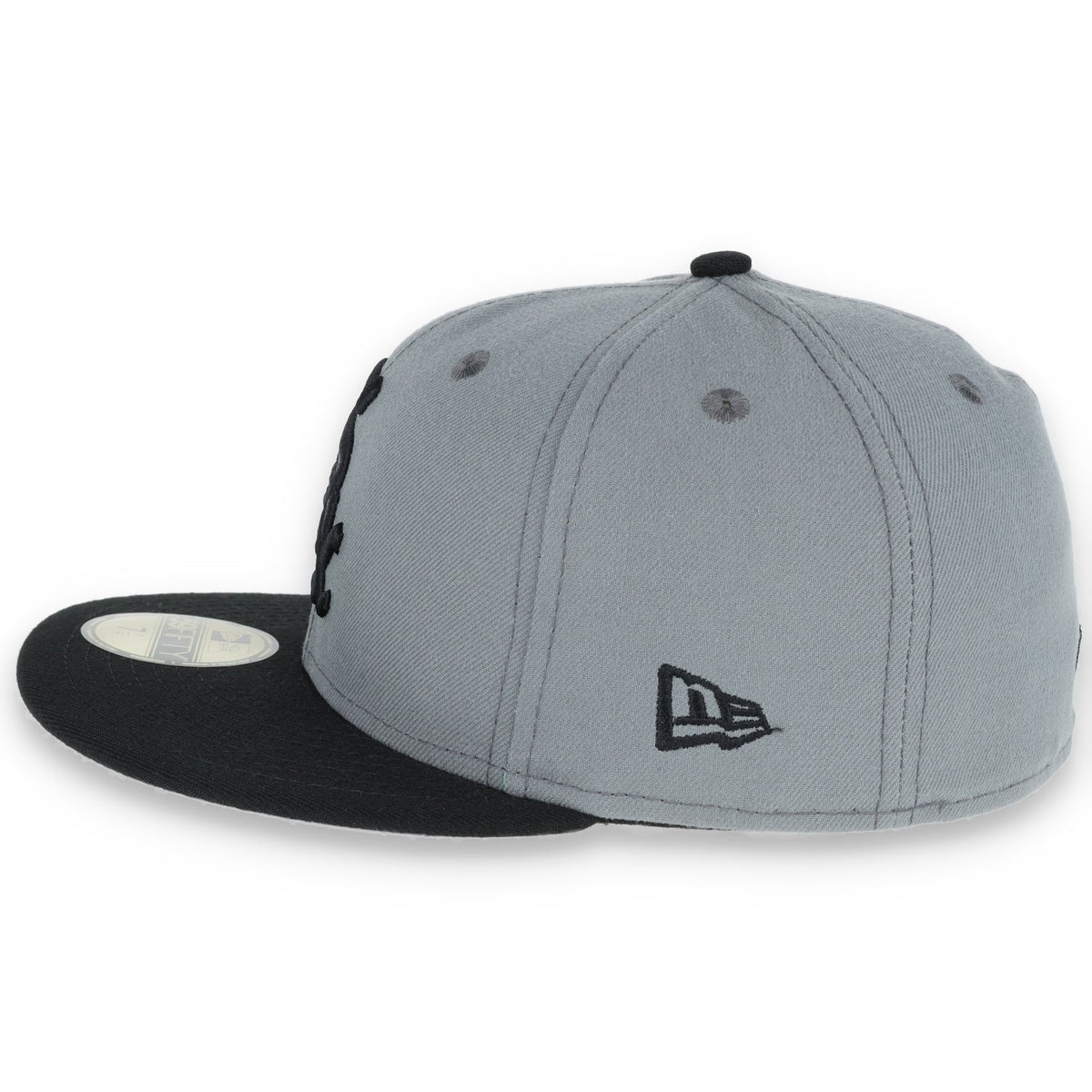 CHICAGO WHITE SOX NEW ERA 59FIFTY FITTED MLB League Basic-GREY/BLACK product image 6, provided for visual reference and