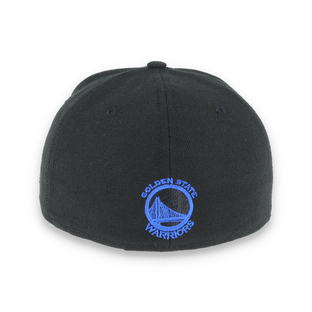 GOLDEN STATE WARRIORS basic 59fifty cap -black/blue product image 5, provided for visual reference and product detail review