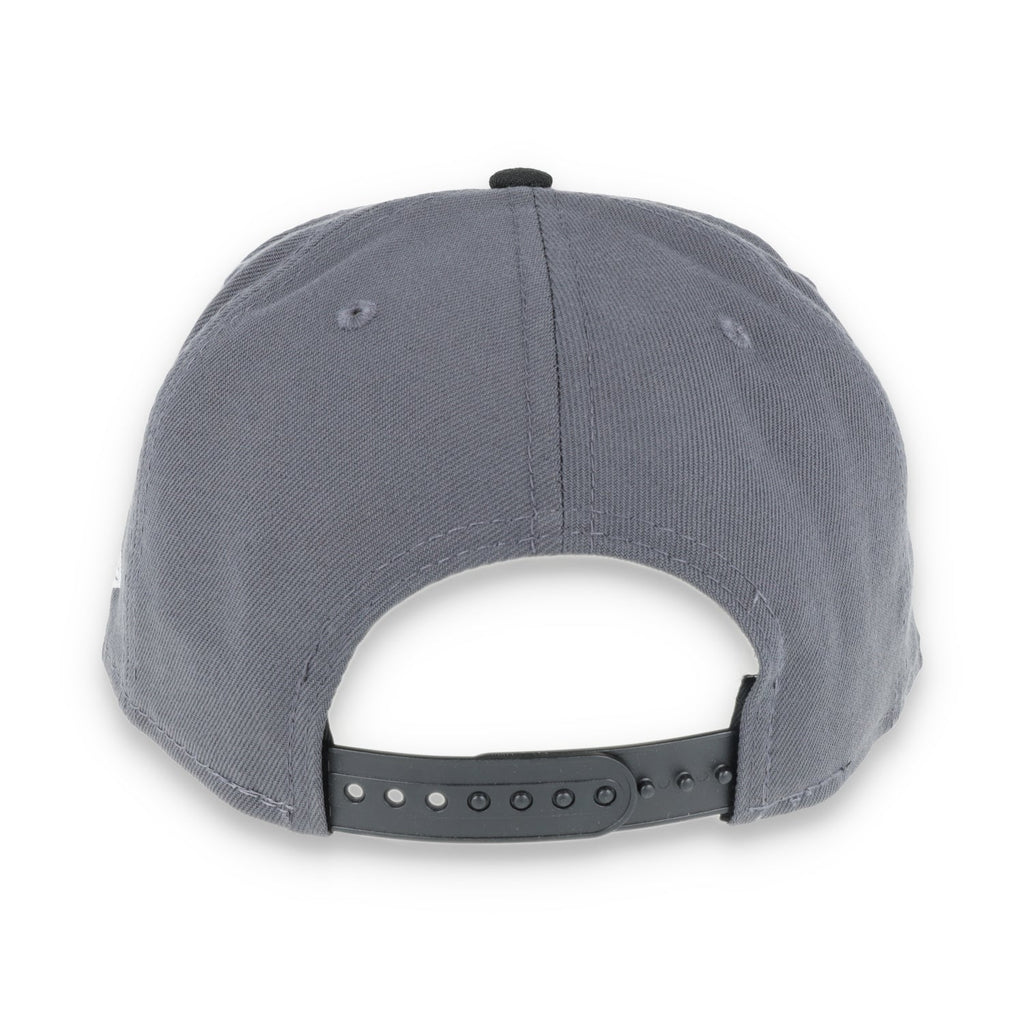 NEW ERA LAS VEGAS RAIDERS SHIELD 9FIFTY Snapback HAT-DARK HEATHER /BLACK product image 5, provided for visual reference and