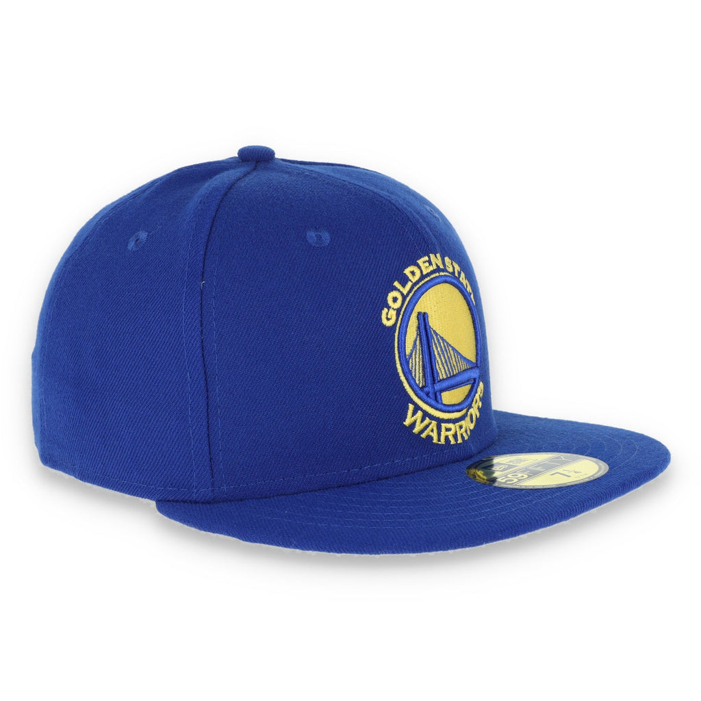 Golden State Warriors New Era 59Fifty Hat-Blue/Yellow product image 3, provided for visual reference and product detail