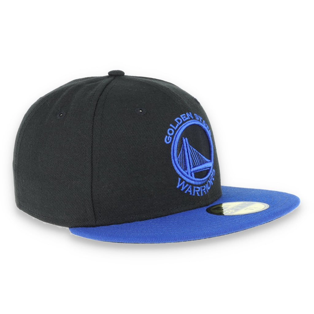 GOLDEN STATE WARRIORS basic 59fifty cap -black/blue product image 3, provided for visual reference and product detail review