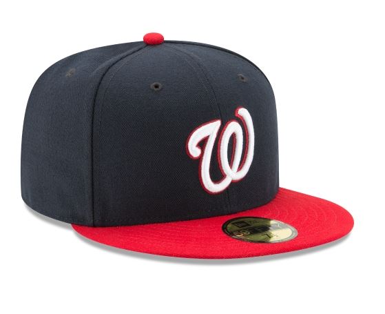 Washington Nationals Alternate Collection 59Fifty Fitted-On-Field Collection-Blue product image 3, provided for visual