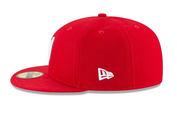 Washington Nationals Home Collection 59Fifty Fitted-On-Field Collection-Red product image 5, provided for visual reference