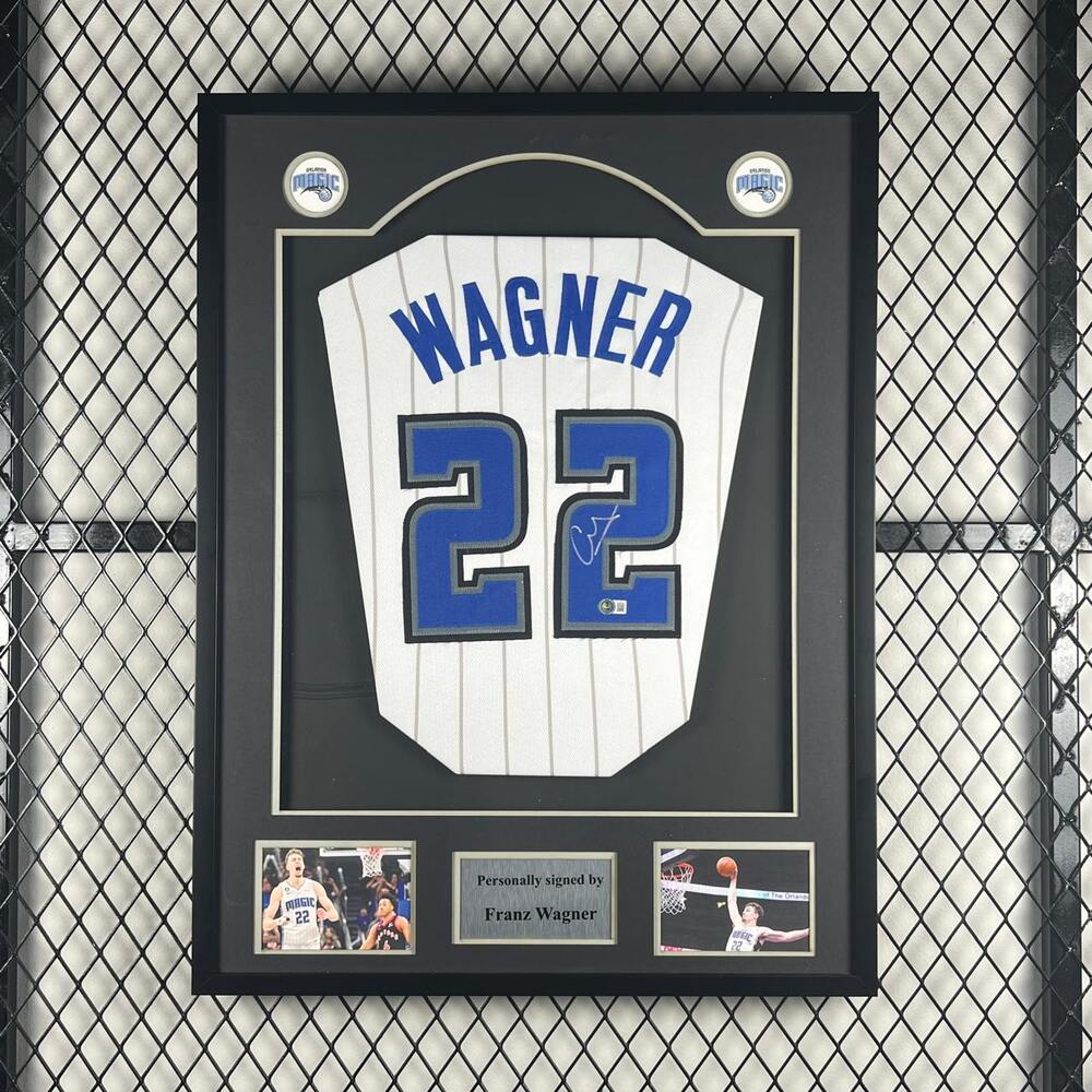 Franz Wagner Signed Orlando Magic Jersey product image 1, provided for visual reference and product detail review