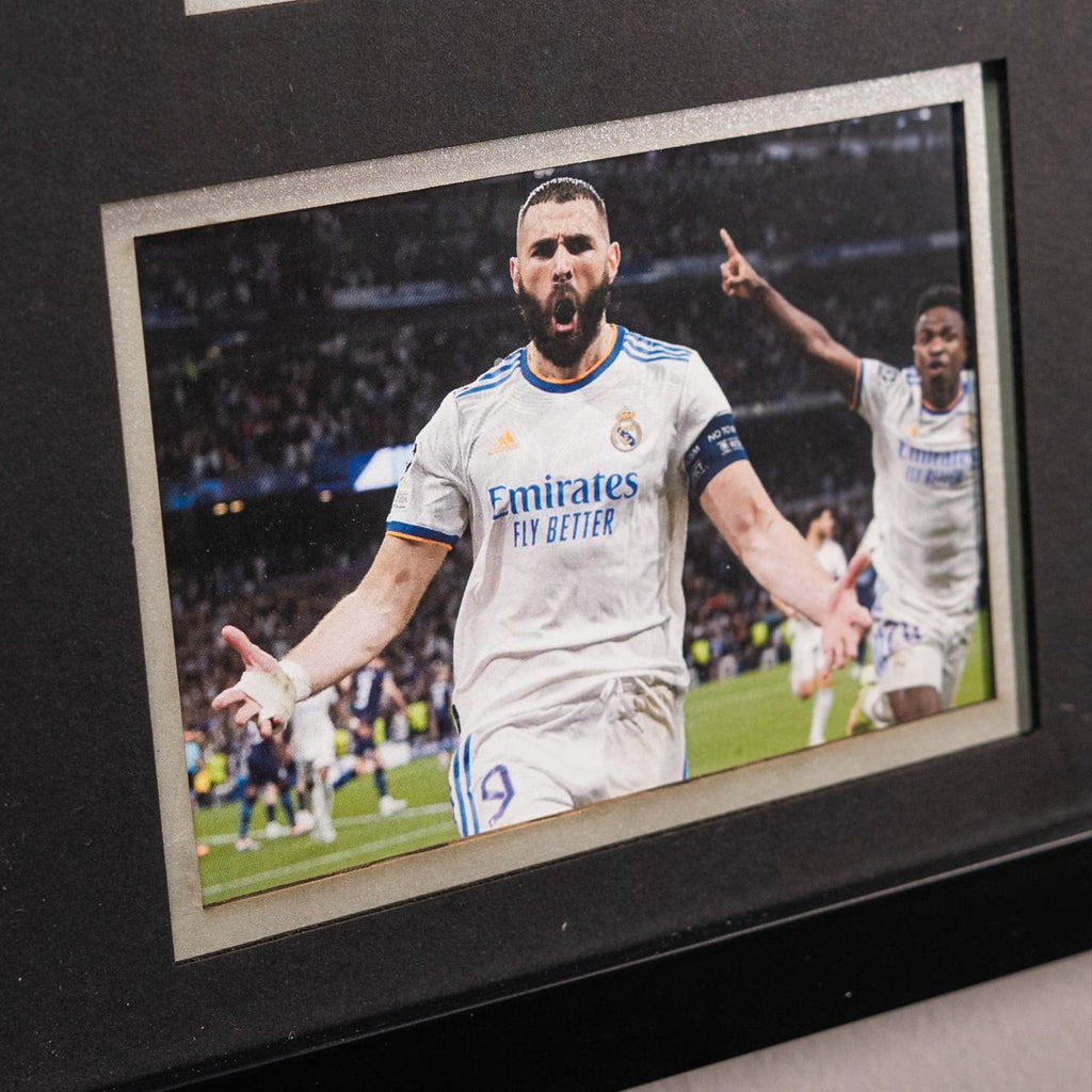 Karim Benzema Signed Real Madrid Jersey product image 3, provided for visual reference and product detail review