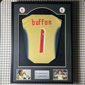 Gianluigi Buffon Signed Italy FC 2006 Gold Framed Jersey product image 1, provided for visual reference and product detail