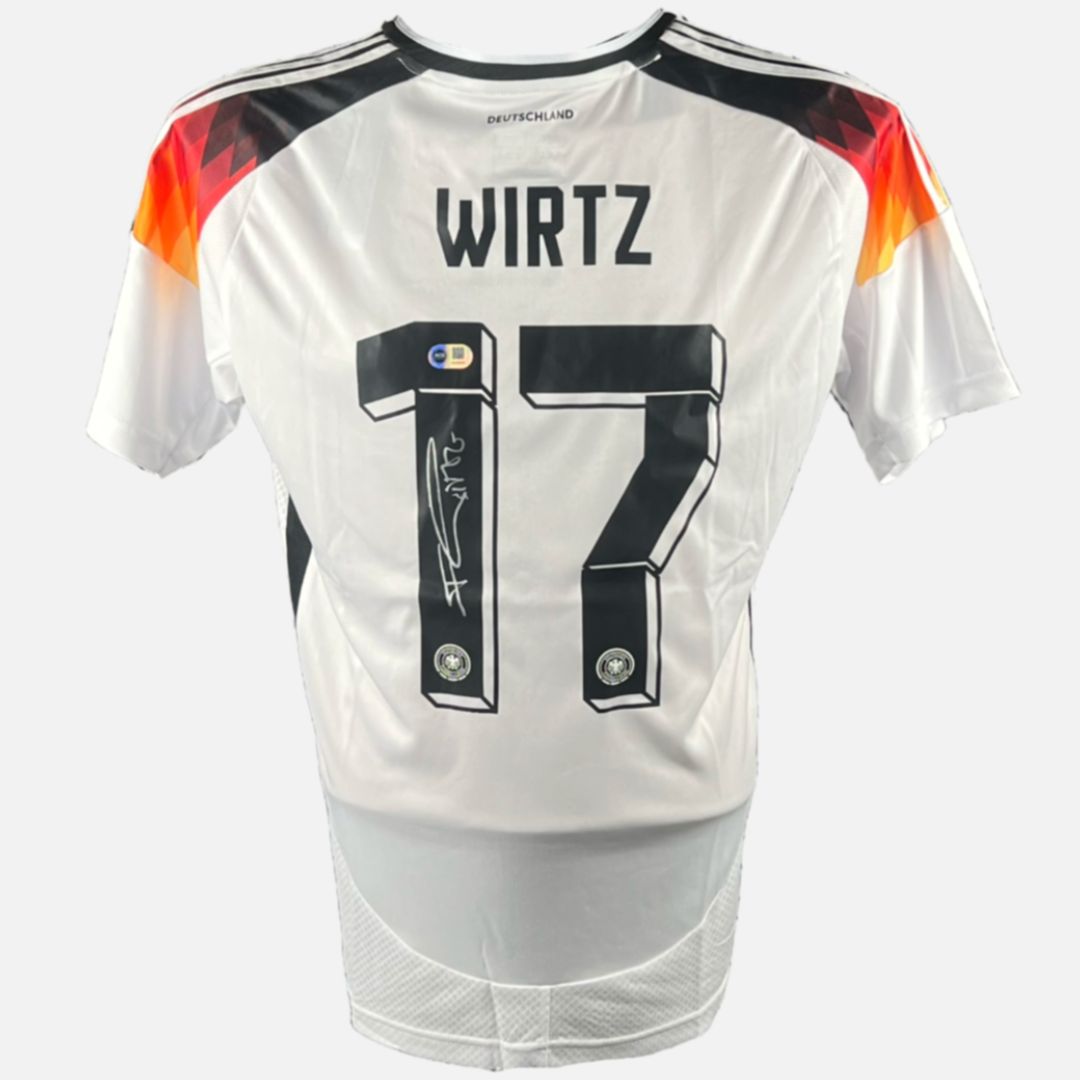 Florian Wirtz Signed Germany FC 2024 Jersey product image 1, provided for visual reference and product detail review