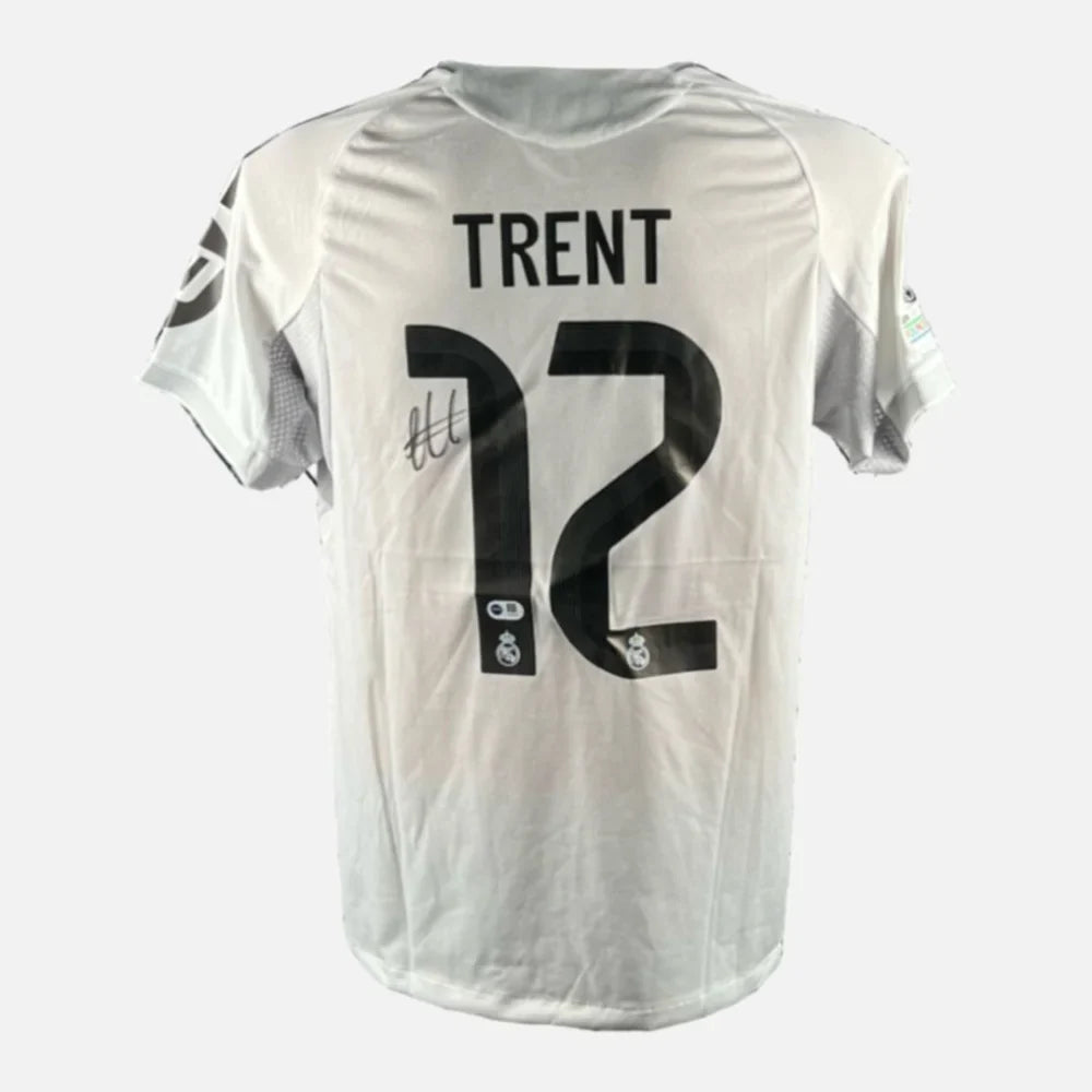 Trent Alexander-Arnold Real Madrid 2023-2024 Jersey product image 1, provided for visual reference and product detail review
