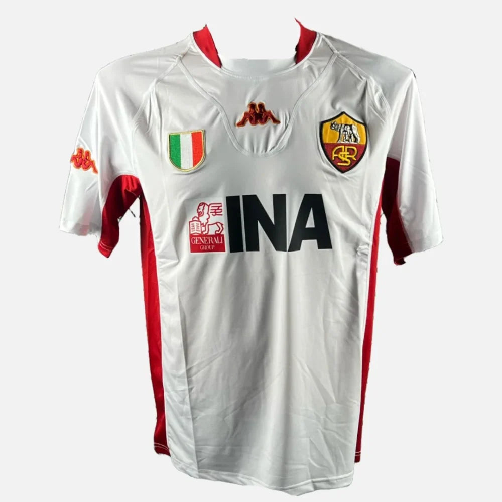 Francesco Totti Signed AS Roma 2001-2002 Away Jersey product image 2, provided for visual reference and product detail review