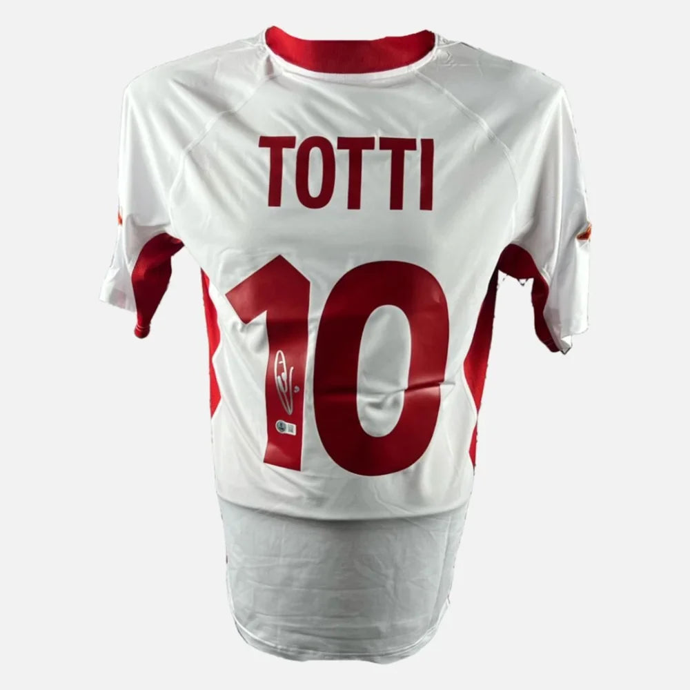 Francesco Totti Signed AS Roma 2001-2002 Away Jersey product image 1, provided for visual reference and product detail review