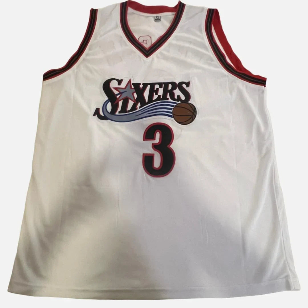 Allen Iverson Signed Philadelphia 7ers Jersey product image 2, provided for visual reference and product detail review