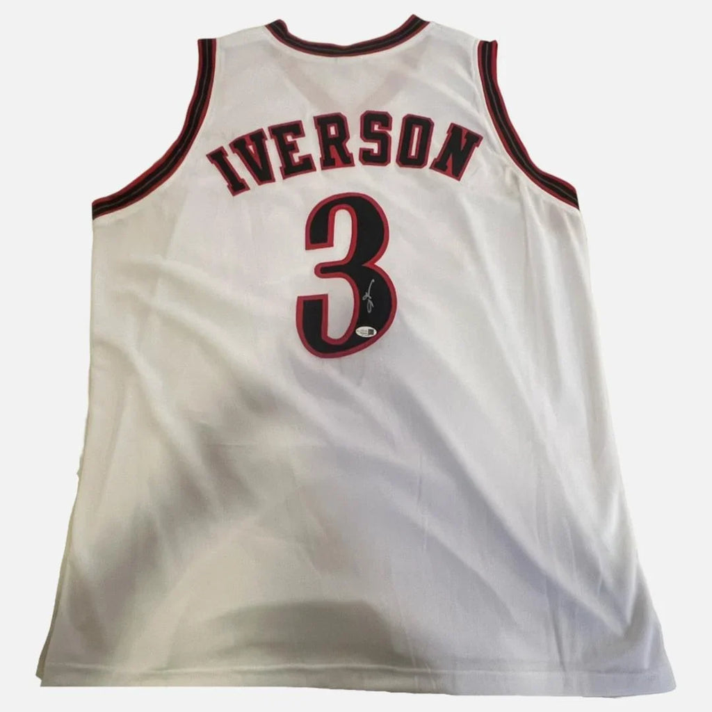 Allen Iverson Signed Philadelphia 7ers Jersey product image 1, provided for visual reference and product detail review