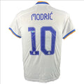 Luka Modric Signed Real Madrid 2021-2022 Jersey product image 1, provided for visual reference and product detail review