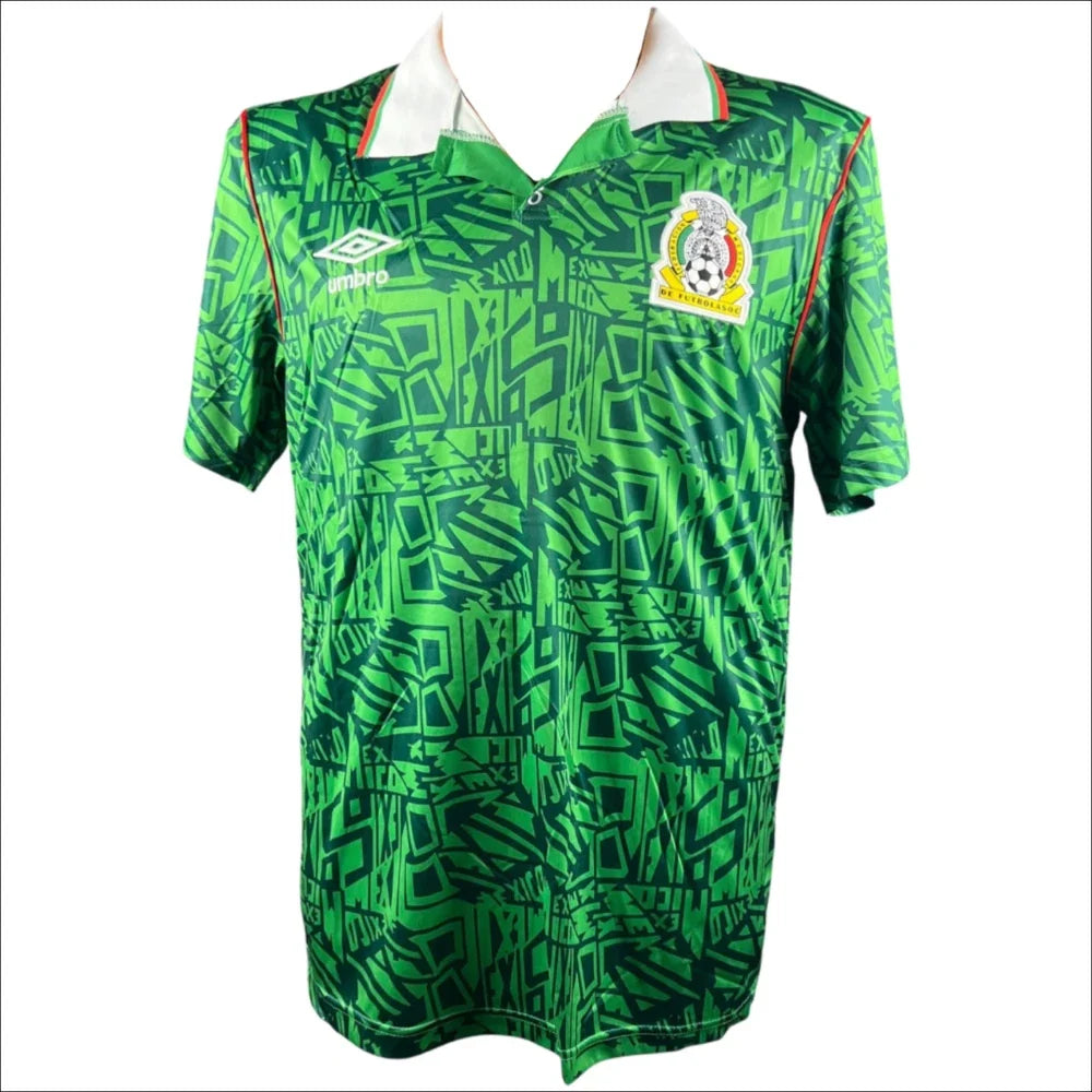 Luis Garcia Signed Mexico FC 1994 Jersey product image 2, provided for visual reference and product detail review