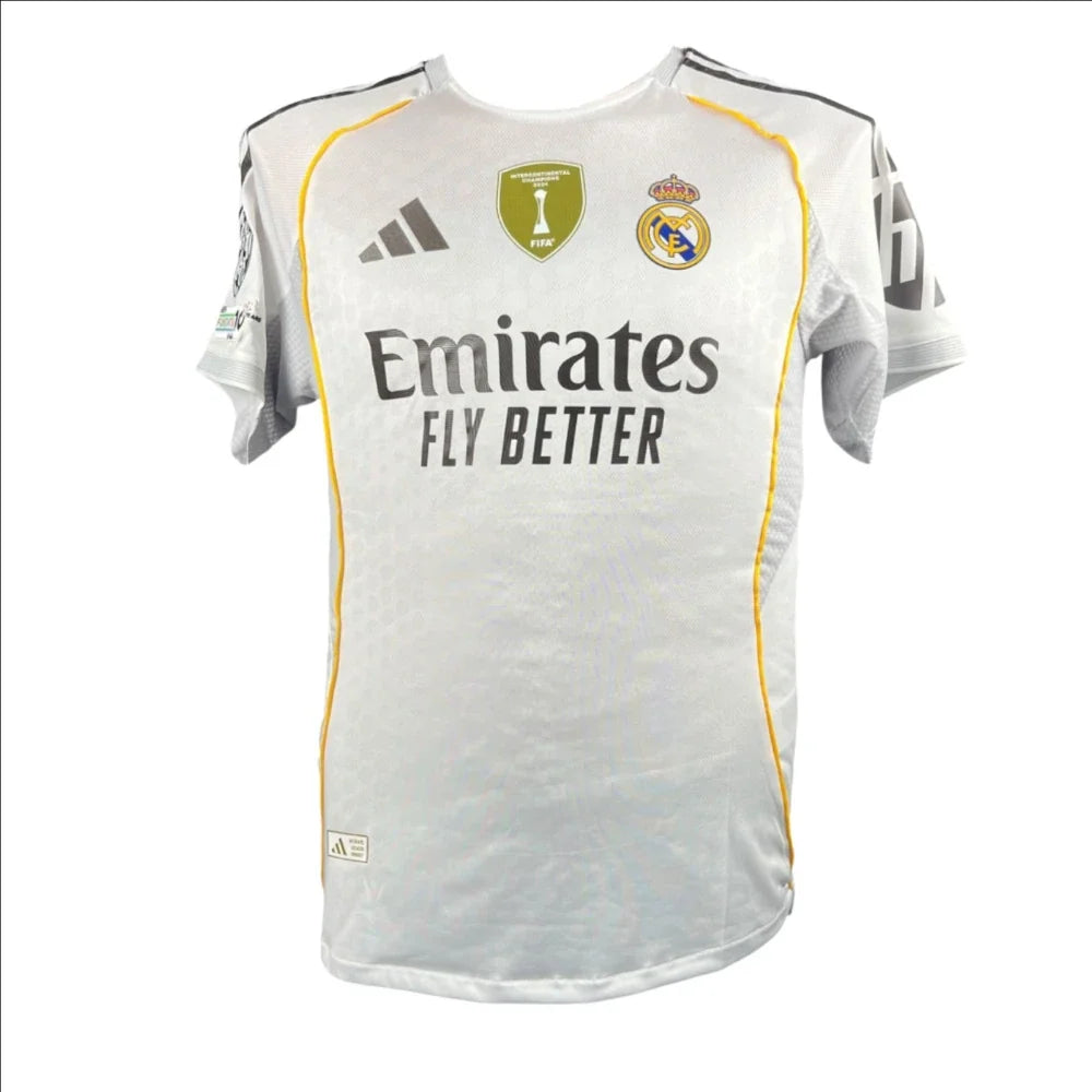 Raul Asencio Signed Real Madrid 2025-2026 Jersey product image 2, provided for visual reference and product detail review