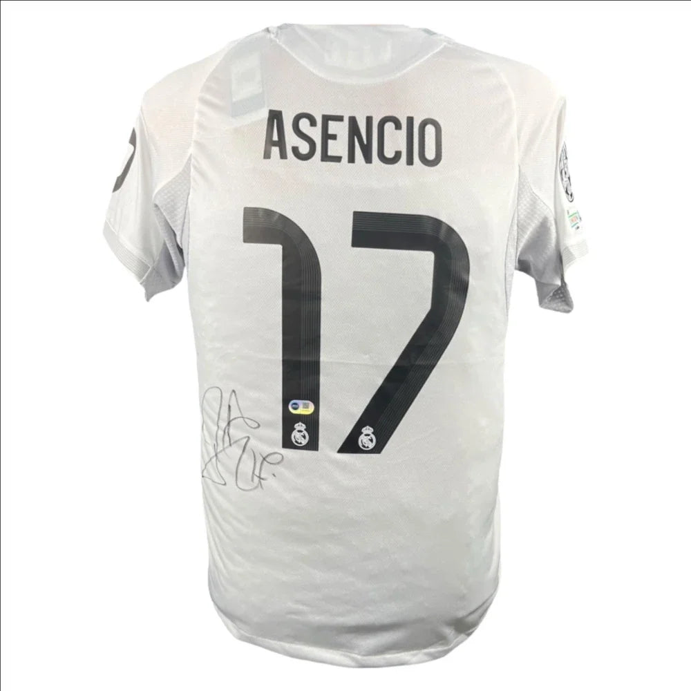 Raul Asencio Signed Real Madrid 2025-2026 Jersey product image 1, provided for visual reference and product detail review