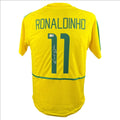 Ronaldinho Signed Brazil 2002 Jersey product image 1, provided for visual reference and product detail review