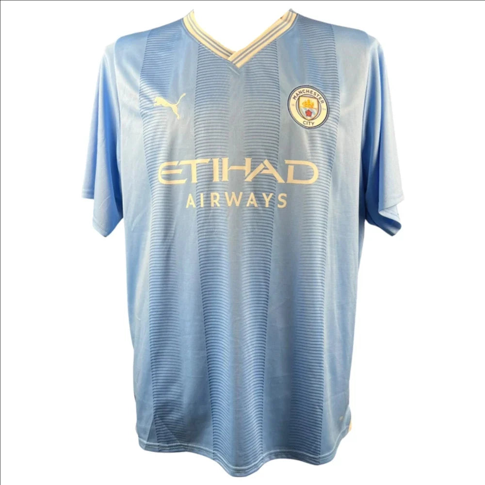Rodri Signed Manchester City 2023-2024 Jersey product image 2, provided for visual reference and product detail review