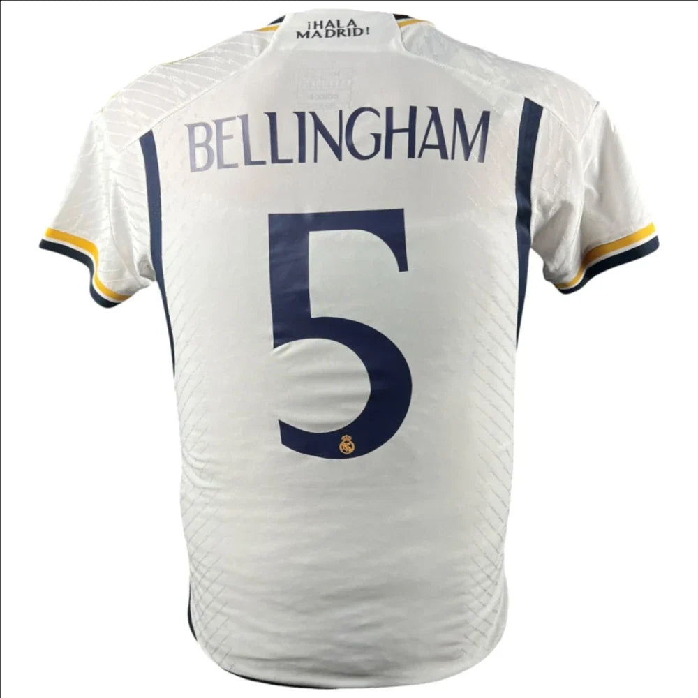 Jude Bellingham Signed Real Madrid 2023-2024 Jersey product image 1, provided for visual reference and product detail review