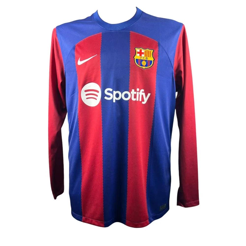 Robert Lewandowski Signed Barcelona 2023-2024 Jersey product image 2, provided for visual reference and product detail review