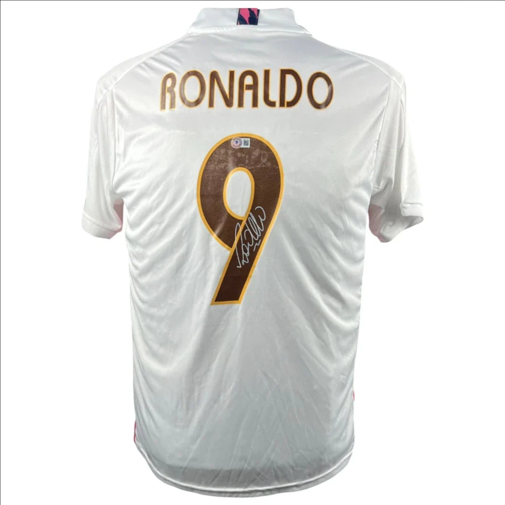 Ronaldo Nazario Signed Real Madrid 2003-2005 Jersey product image 1, provided for visual reference and product detail review