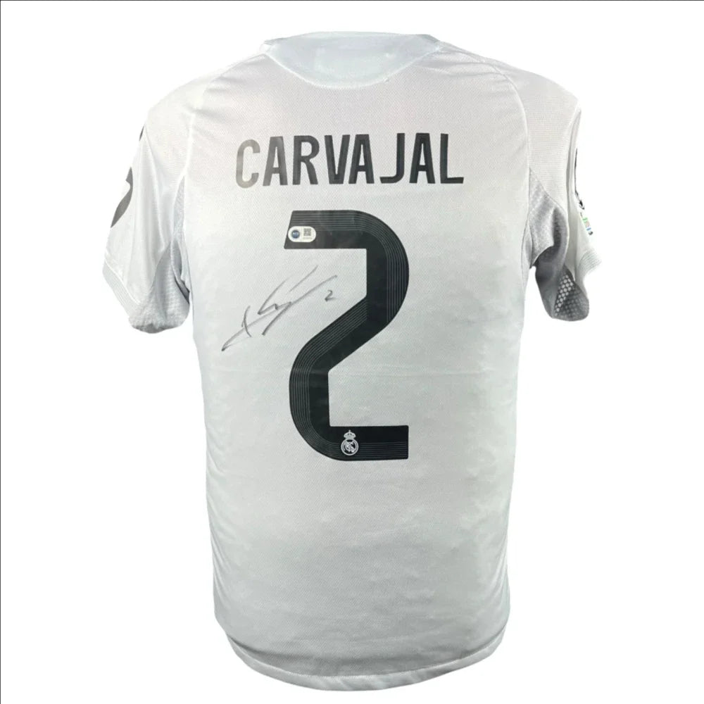 Dani Carvajal Signed Real Madrid 2025-2026 Jersey product image 1, provided for visual reference and product detail review