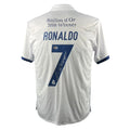 Cristiano Ronaldo Signed Real Madrid 2016 Jersey product image 1, provided for visual reference and product detail review