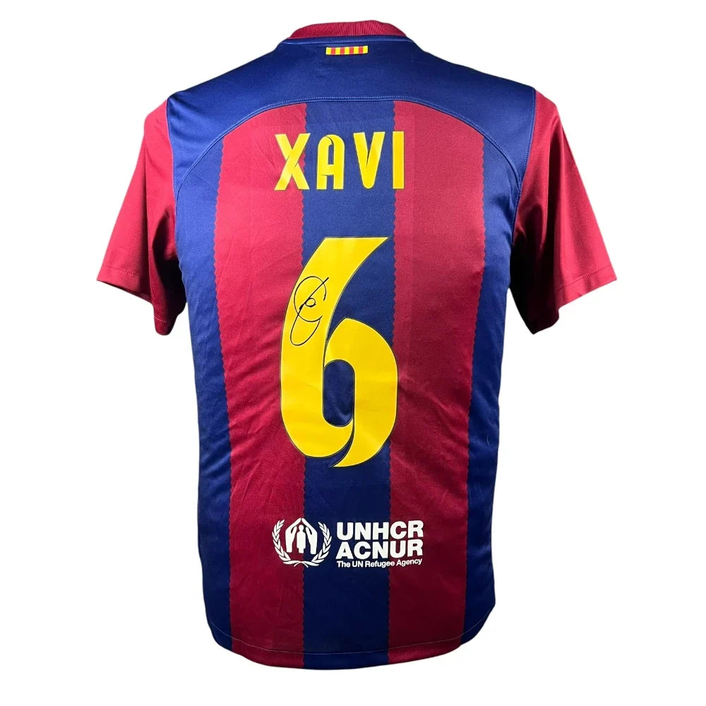 Xavi Hernandez Signed Barcelona 2023-2024 Jersey product image 1, provided for visual reference and product detail review