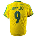 Ronaldo Nazario Signed Brazil FC 1998 Home Jersey product image 1, provided for visual reference and product detail review