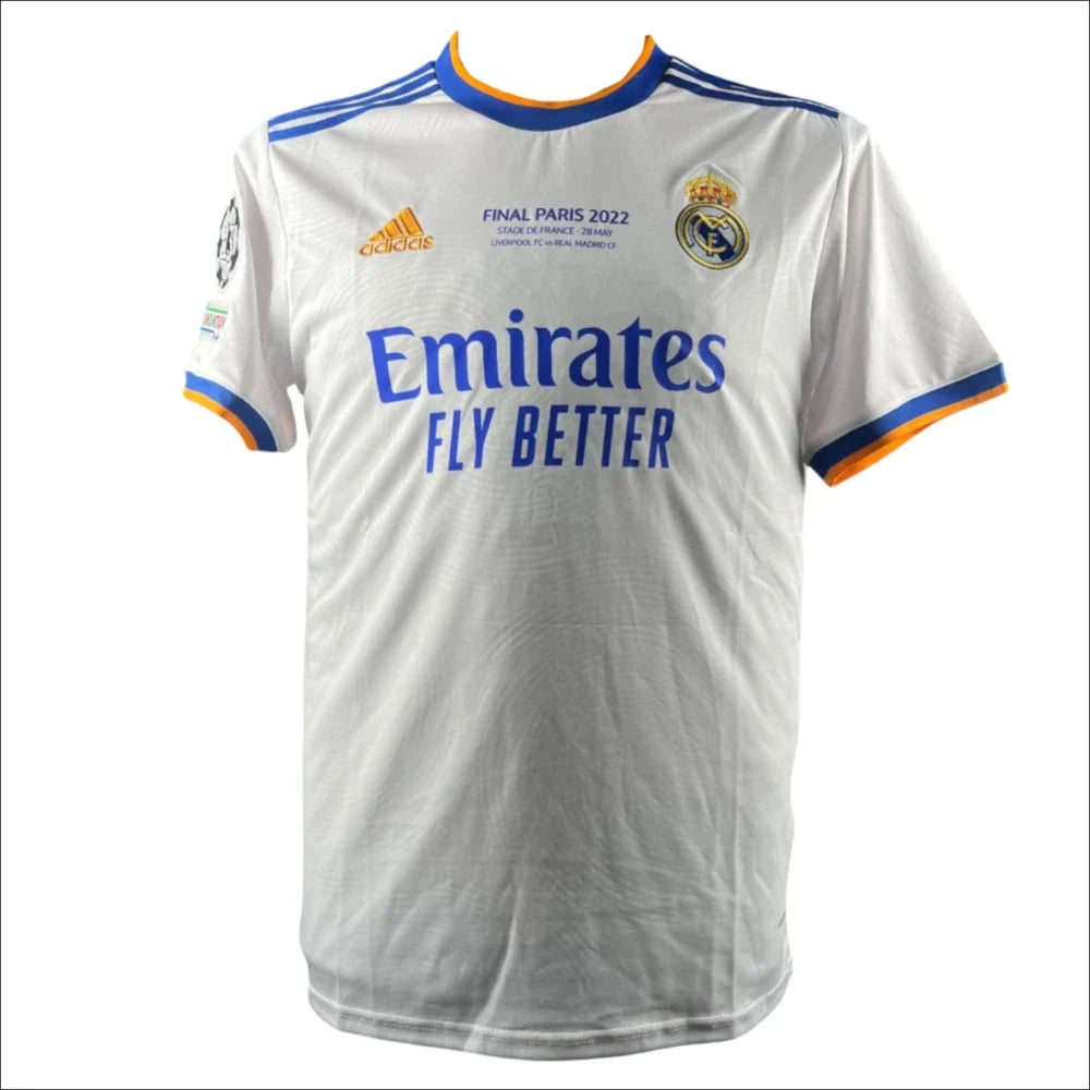 Vinicius Junior Signed Real Madrid 2022 Jersey product image 2, provided for visual reference and product detail review