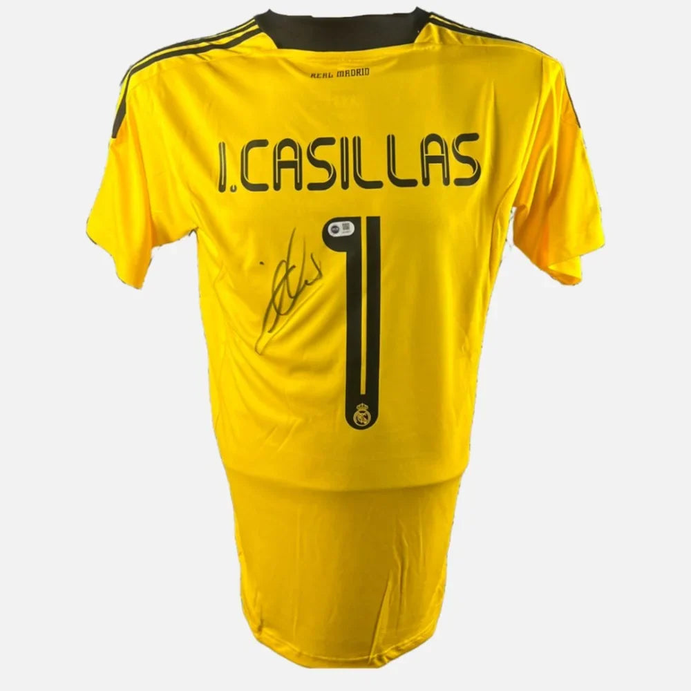 Iker Casillas Signed Real Madrid 2011-2012 Jersey product image 1, provided for visual reference and product detail review
