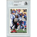 Andre Reed Autographed Buffalo Bills 1995 Collectors Choice Football Card Beckett Slab product image 1, provided for visual