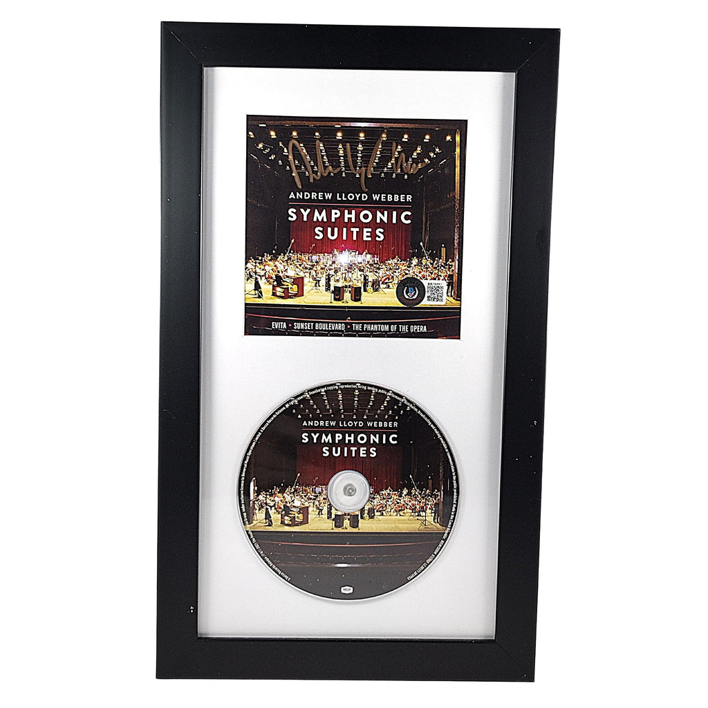 Andrew Lloyd Webber Autographed Symphonic Suites CD Booklet Framed Beckett COA product image 2, provided for visual