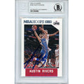 Austin Rivers Signed Los Angeles Clippers 2015-16 Hoops Basketball Card Beckett Auth Auto product image 1, provided for
