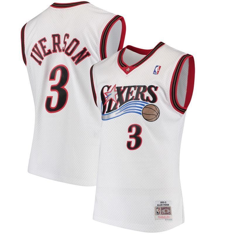 Allen Iverson Philadelphia 76ers 2000/01 Hardwood Classics product image 1
