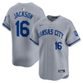 Bo Jackson Kansas City Royals Road Jersey - Gray product image 1