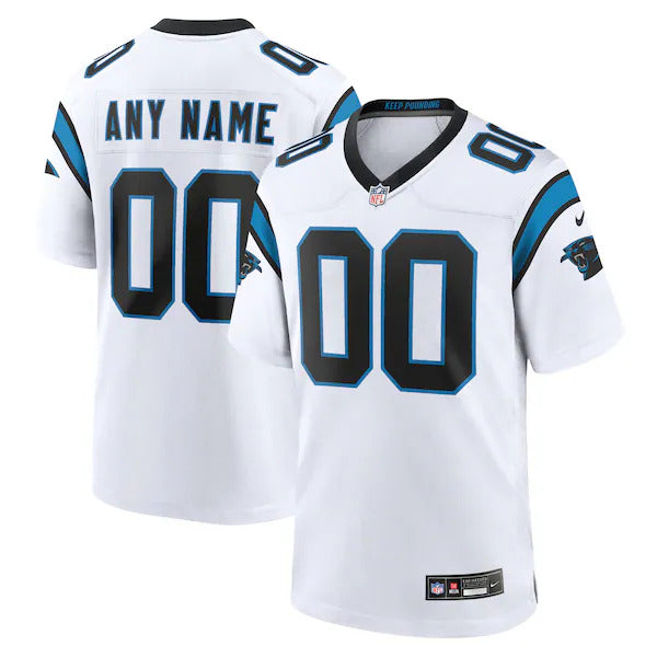 Custom Carolina Panthers Jersey - White product image 1