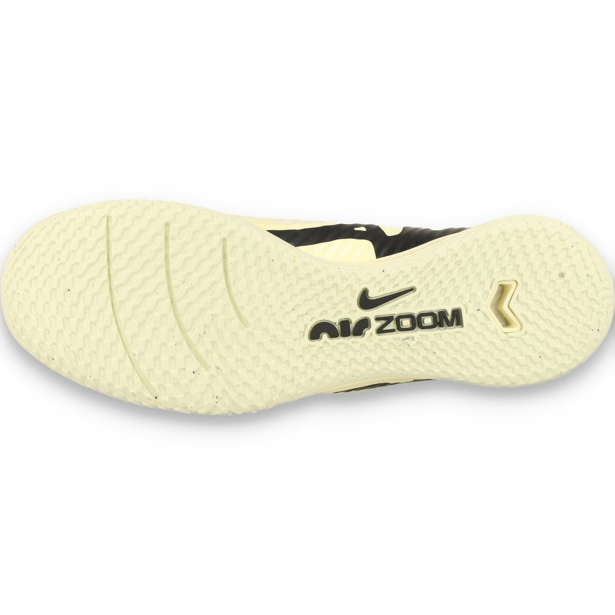 Nike Zoom Mercurial Superfly 9 Academy IC-Lemonade/Black product image 4, provided for visual reference and product detail