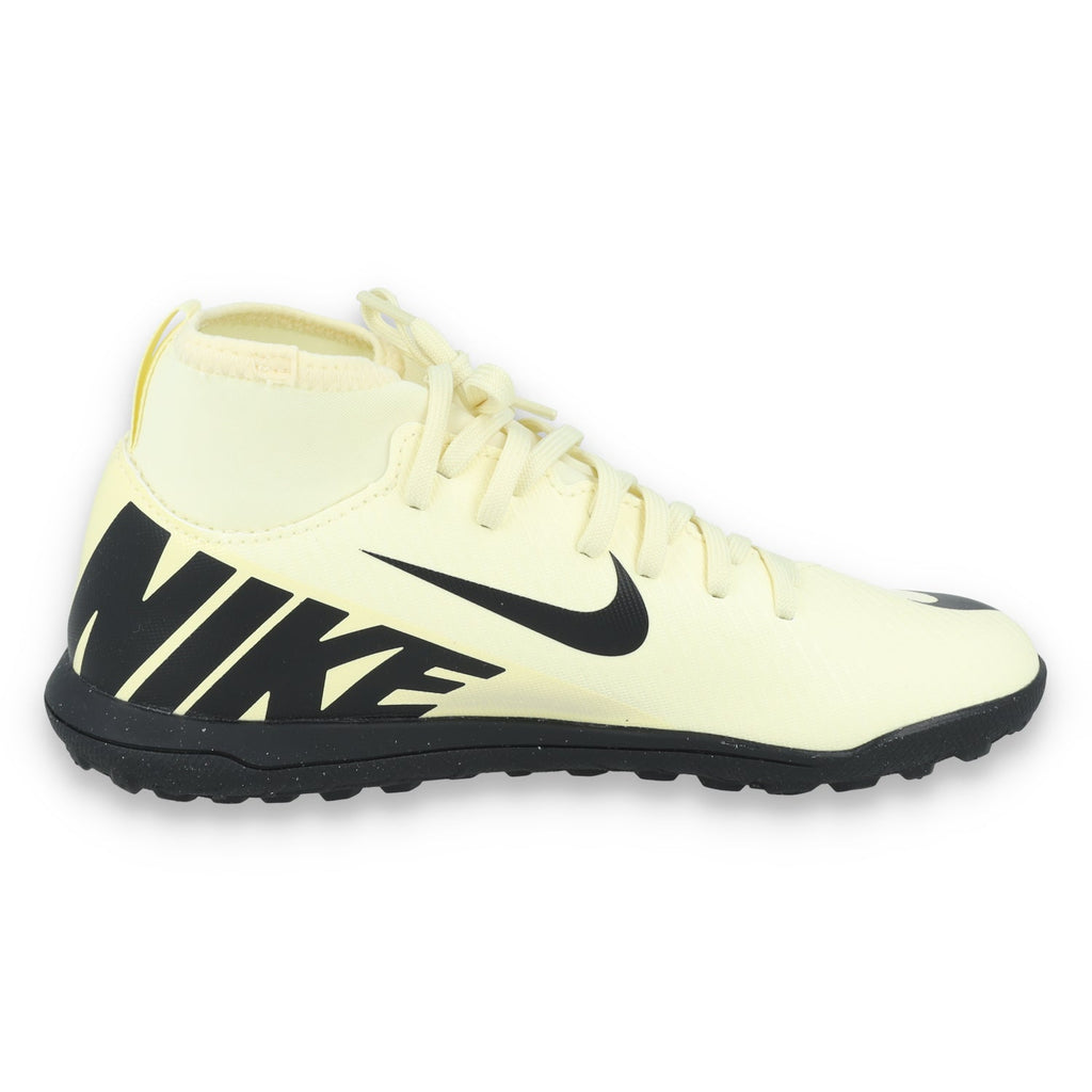 Nike Jr. Mercurial Superfly 9 Club TF-Lemonade/Black product image 1, provided for visual reference and product detail review