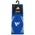 Adidas Team Speed 4 Soccer OTC Socks-BLUE/WHITE product image 1, provided for visual reference and product detail review