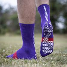 Pure Grip Socks Pro-Purple product image 1, provided for visual reference and product detail review