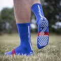 Pure Grip Socks Pro-Blue product image 1, provided for visual reference and product detail review