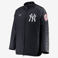 Nike Men New York Yankees Authentic Collection On-Field Road Dugout Jacket - Black product image 1, provided for visual