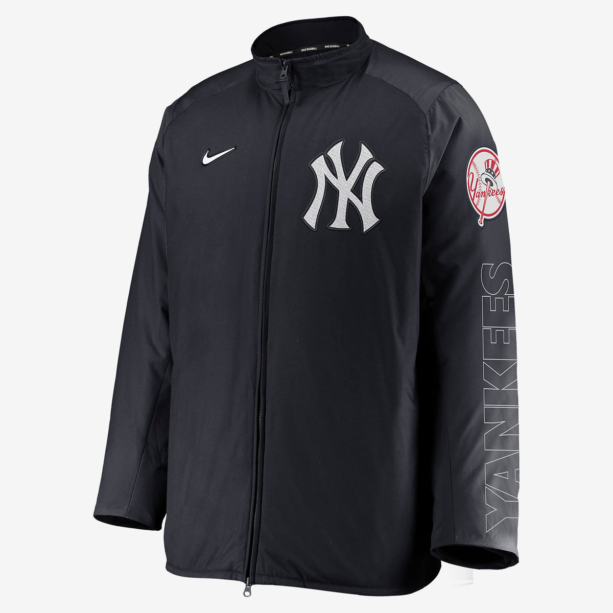 Nike Men New York Yankees Authentic Collection On-Field Road Dugout Jacket - Black product image 1, provided for visual
