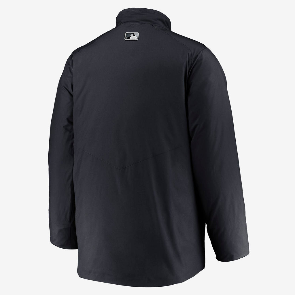 Nike Men New York Yankees Authentic Collection On-Field Road Dugout Jacket - Black product image 2, provided for visual