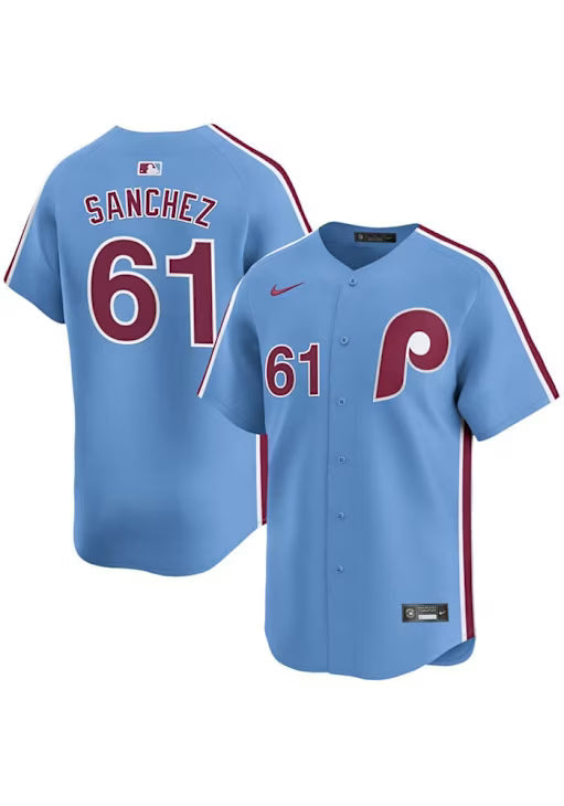 Cristopher Sanchez Philadelphia Phillies Alternate Jersey product image 2