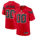 Custom Houston Texans Alternate Jersey - Red product image 1